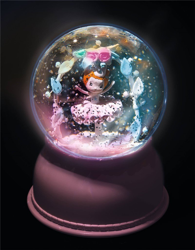 LÁMPARA BOLA DE NIEVE BAILARINA DJECO