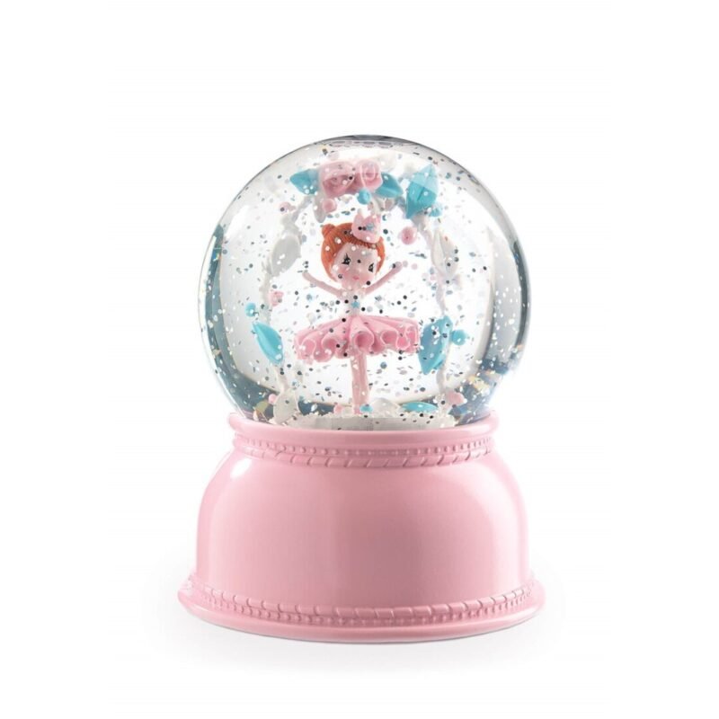 LÁMPARA BOLA DE NIEVE BAILARINA DJECO