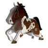 PUZZLE 3D 134 HORSE EUGY