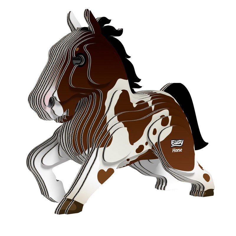 PUZZLE 3D 134 HORSE EUGY