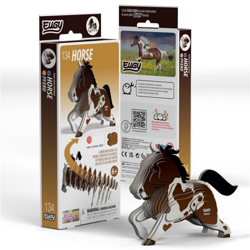 PUZZLE 3D 134 HORSE EUGY