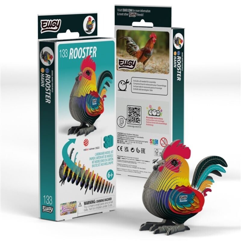 PUZZLE 3D 133 ROOSTER EUGY