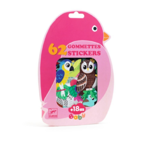 PEGATINAS PÁJAROS DJECO