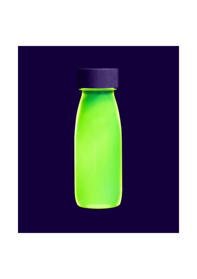 BOTELLA SENSORIAL FLOAT FLUO YELLOW PETIT BOUM