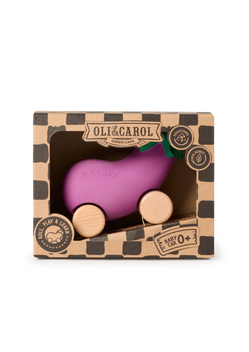 EMMA T0HE EGGPLANT BABY CAR OLI&CAROL