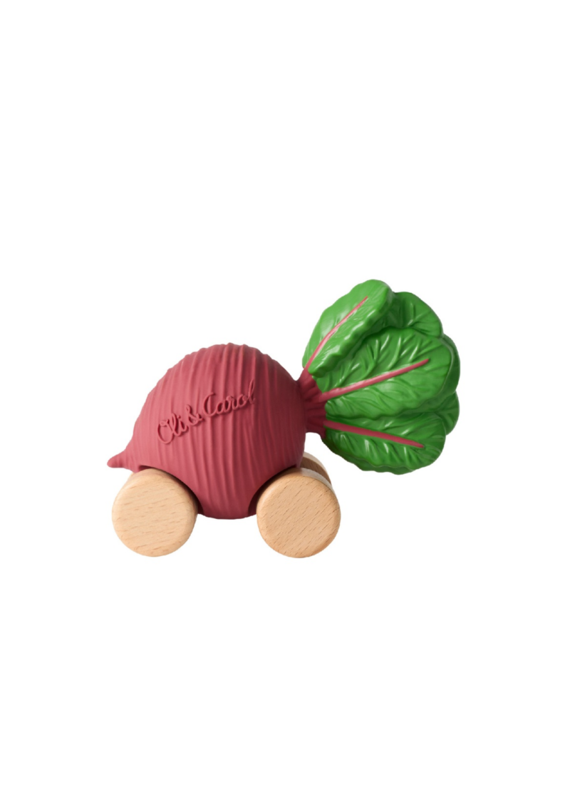 BETTY THE BEETROOT BABY CAR OLI&CAROL