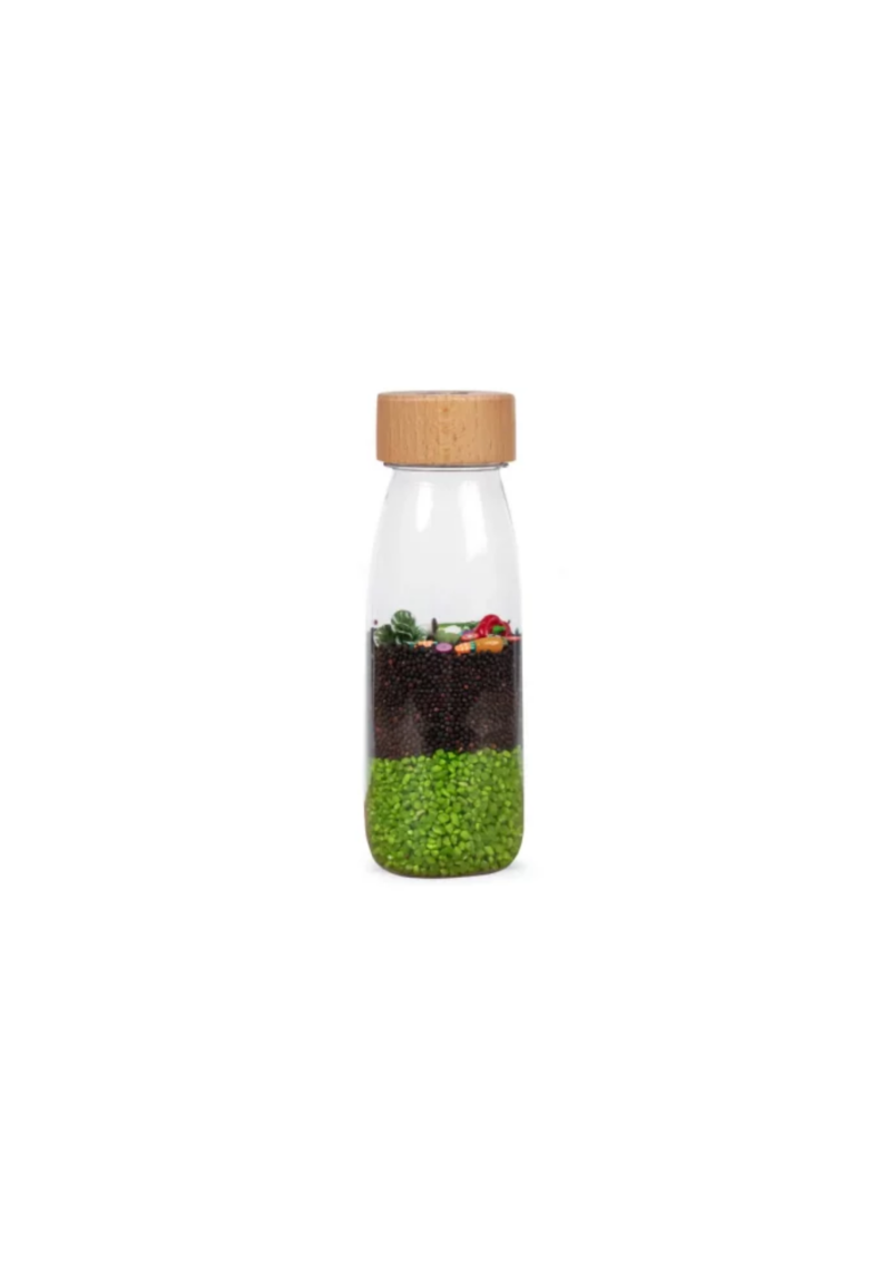 BOTELLA SENSORIAL LEARN VEGGIES PETIT BOUM