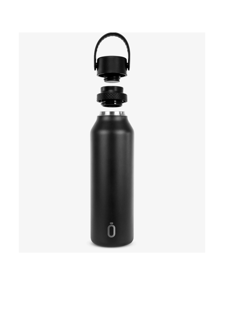 BOTELLA TÉRMICA MII 75 CL NEGRO