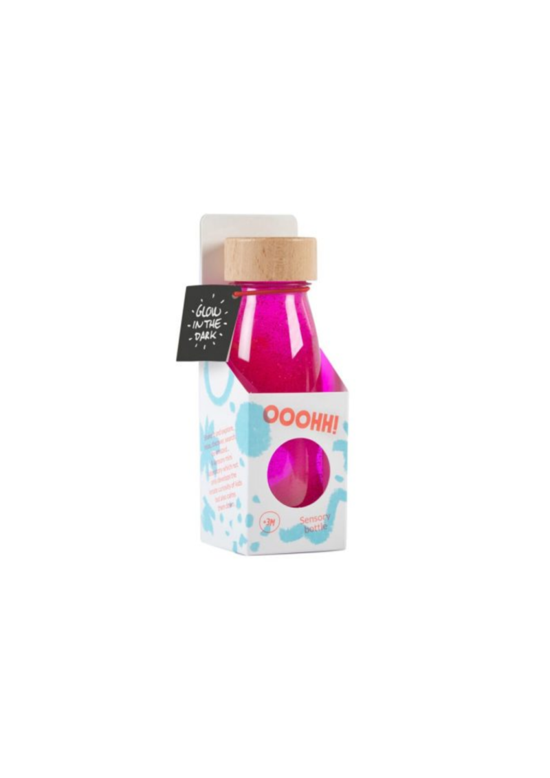 BOTELLA SENSORIAL FLOAT FLUO PINK PETIT BOUM
