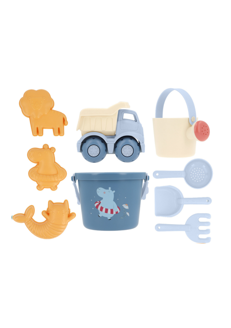 SET DE JUGUETES DE PLAYA HIPPOS