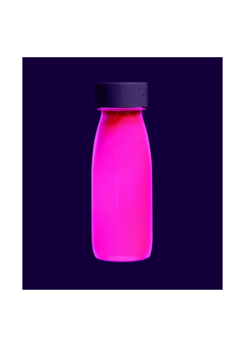 BOTELLA SENSORIAL FLOAT FLUO PINK PETIT BOUM
