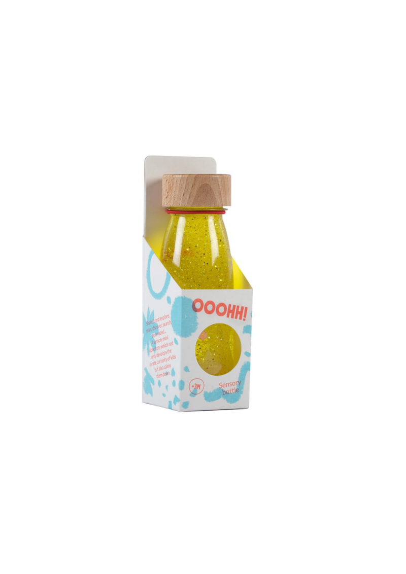 BOTELLA SENSORIAL FLOAT YELLOW PETIT BOUM