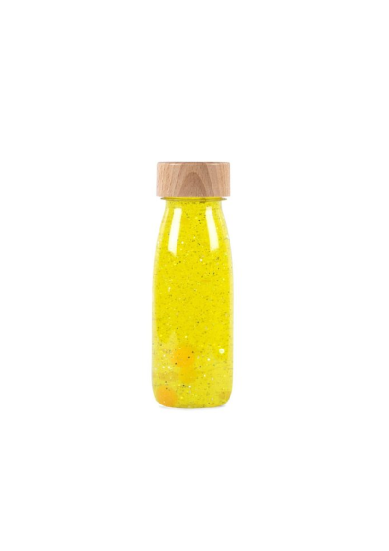 BOTELLA SENSORIAL FLOAT YELLOW PETIT BOUM