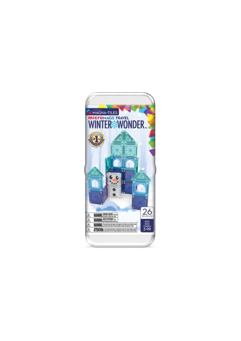 MAGNA-TILES MICROMAGS SET DE VIAJE WINTER