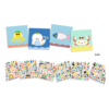 CREAR CON PEGATINAS ANIMALES MARINOS DJECO