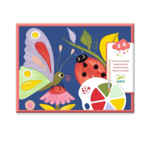 PINTURA CON PALETA LOS BICHITOS DJECO