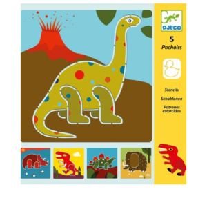 PLANTILLAS DINOSAURIOS DJECO