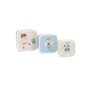 3 CAJAS ALMUERZO THE WOODEN BOY TUTETE