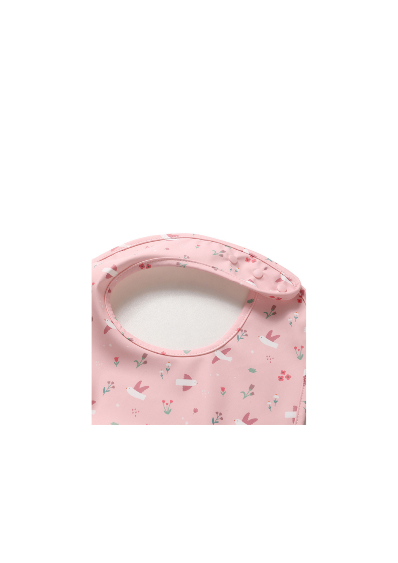 BABERO IMPERMEABLE BLOSSOM BIRDS TUTETE