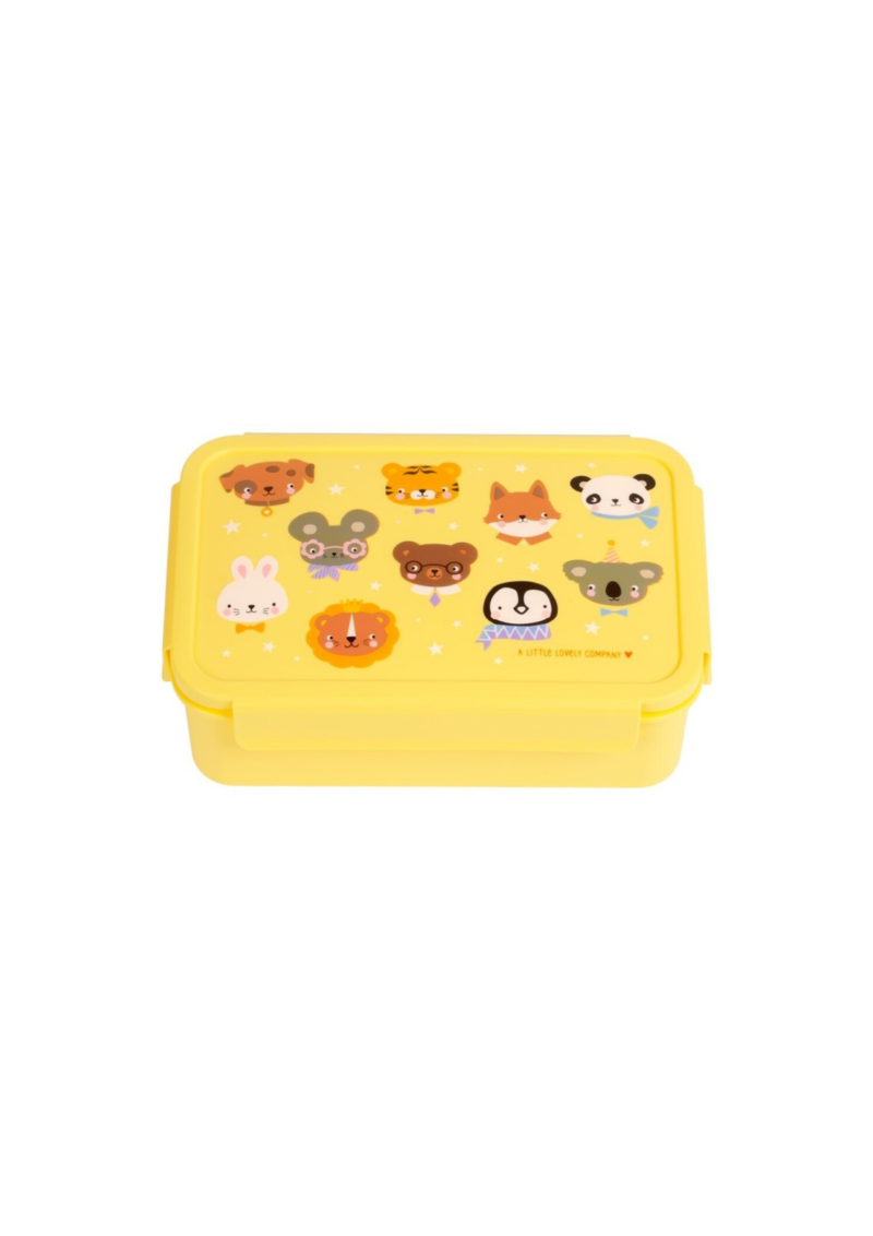 CAJA ALMUERZO BENTO ANIMALES A LITTLE LOVELY COMPANY