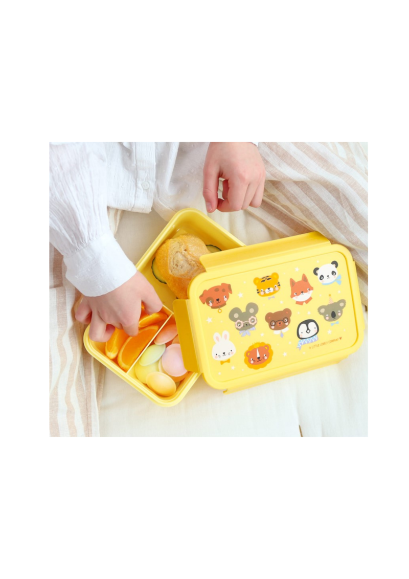 CAJA ALMUERZO BENTO ANIMALES A LITTLE LOVELY COMPANY