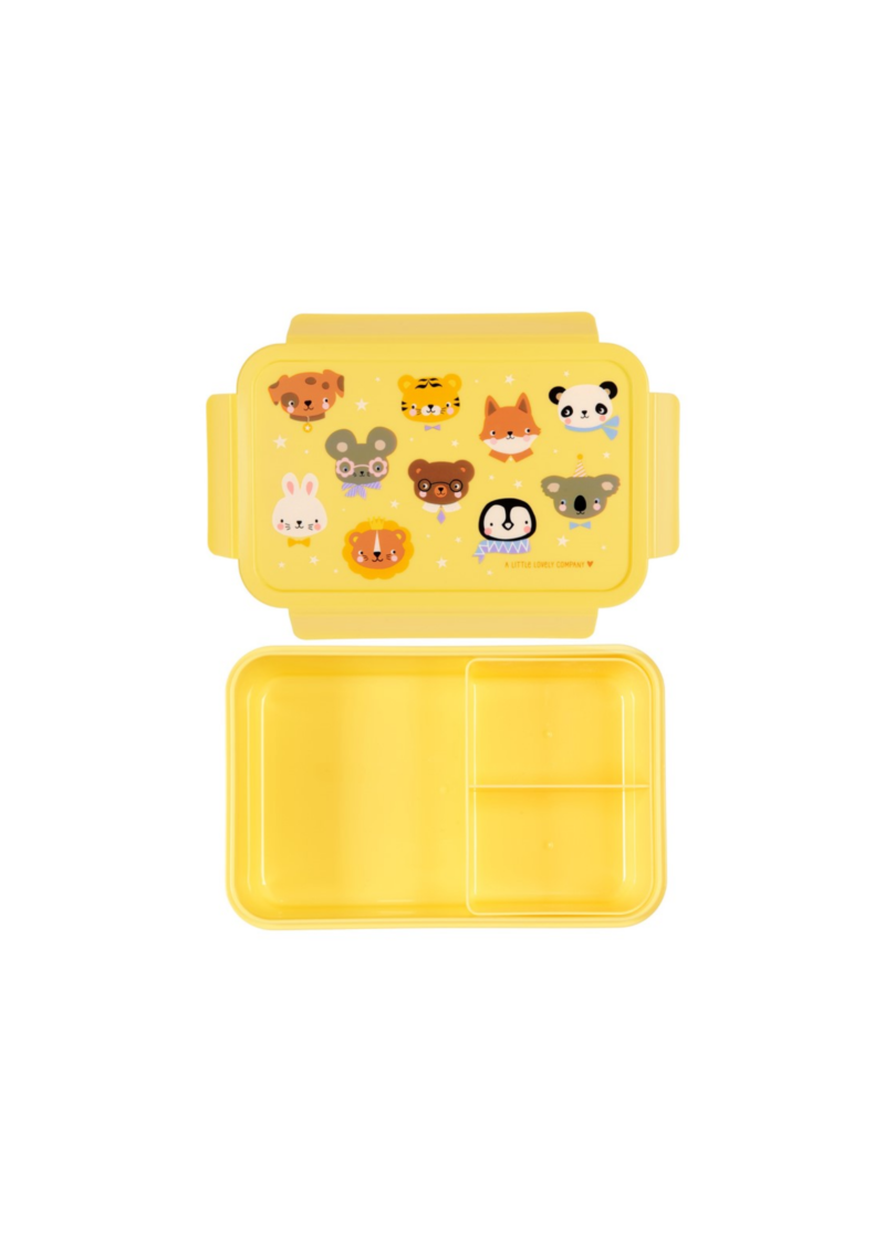 CAJA ALMUERZO BENTO ANIMALES A LITTLE LOVELY COMPANY