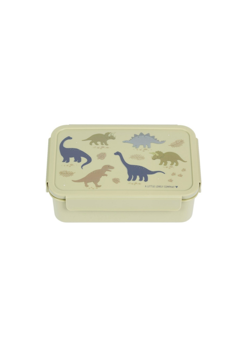 CAJA ALMUERZO BENTO DINOSAURIOS A LITTLE LOVELY COMPANY