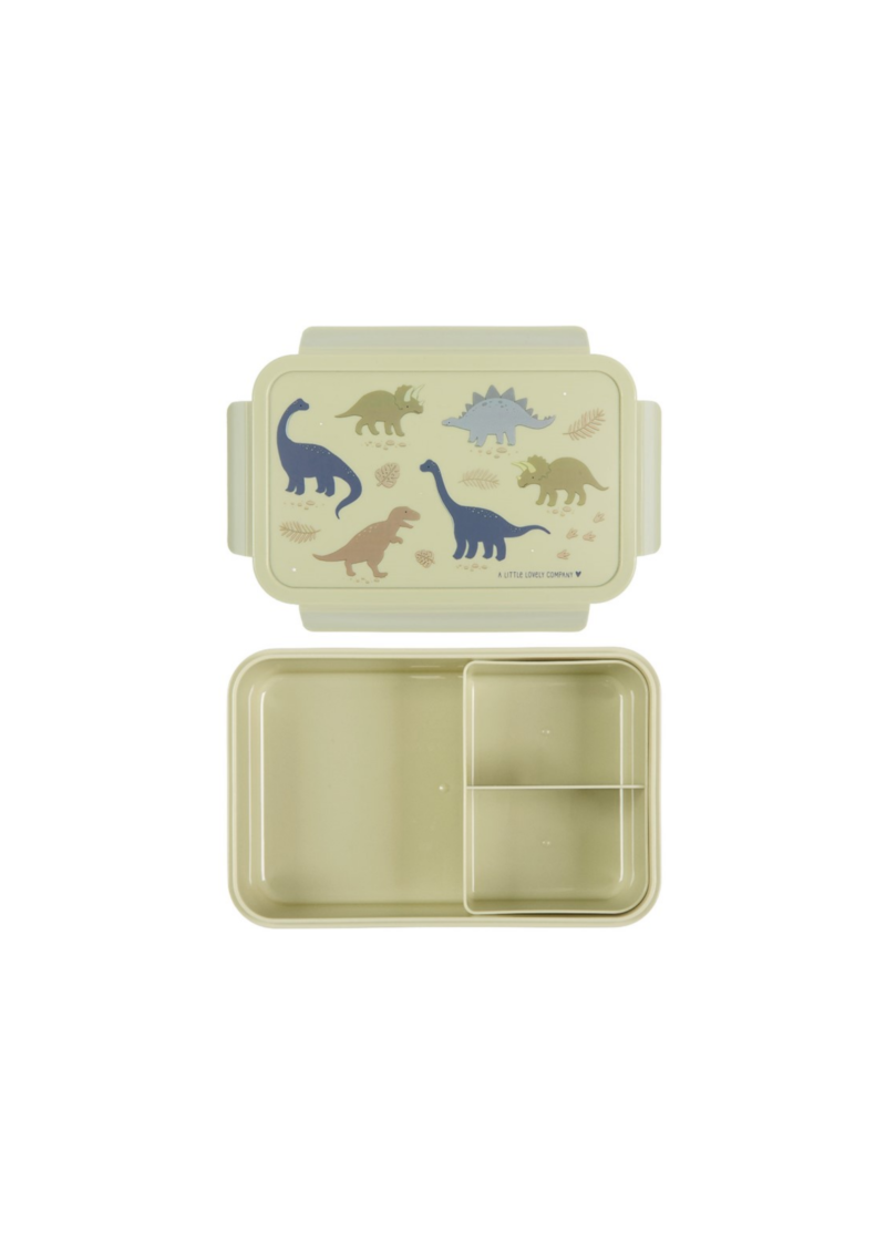 CAJA ALMUERZO BENTO DINOSAURIOS A LITTLE LOVELY COMPANY