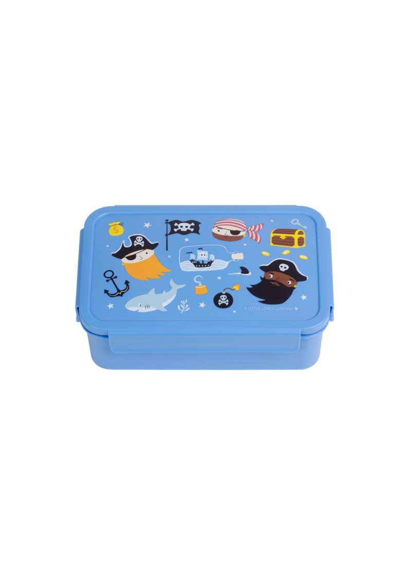 CAJA ALMUERZO BENTO PIRATAS A LITTLE LOVELY COMPANY