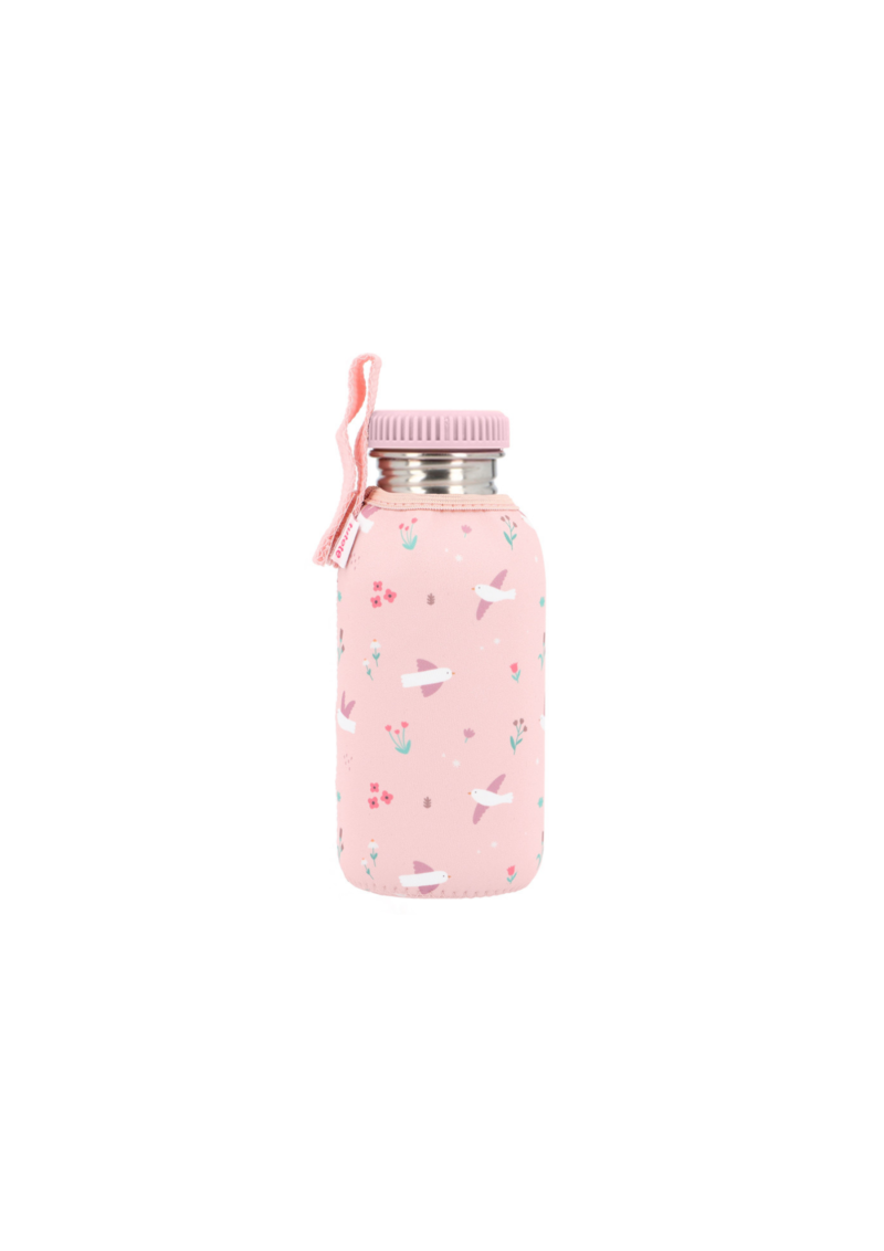 BOTELLA ACERO CON FUNDA 500 ML BLOSSOM BIRDS TUTETE