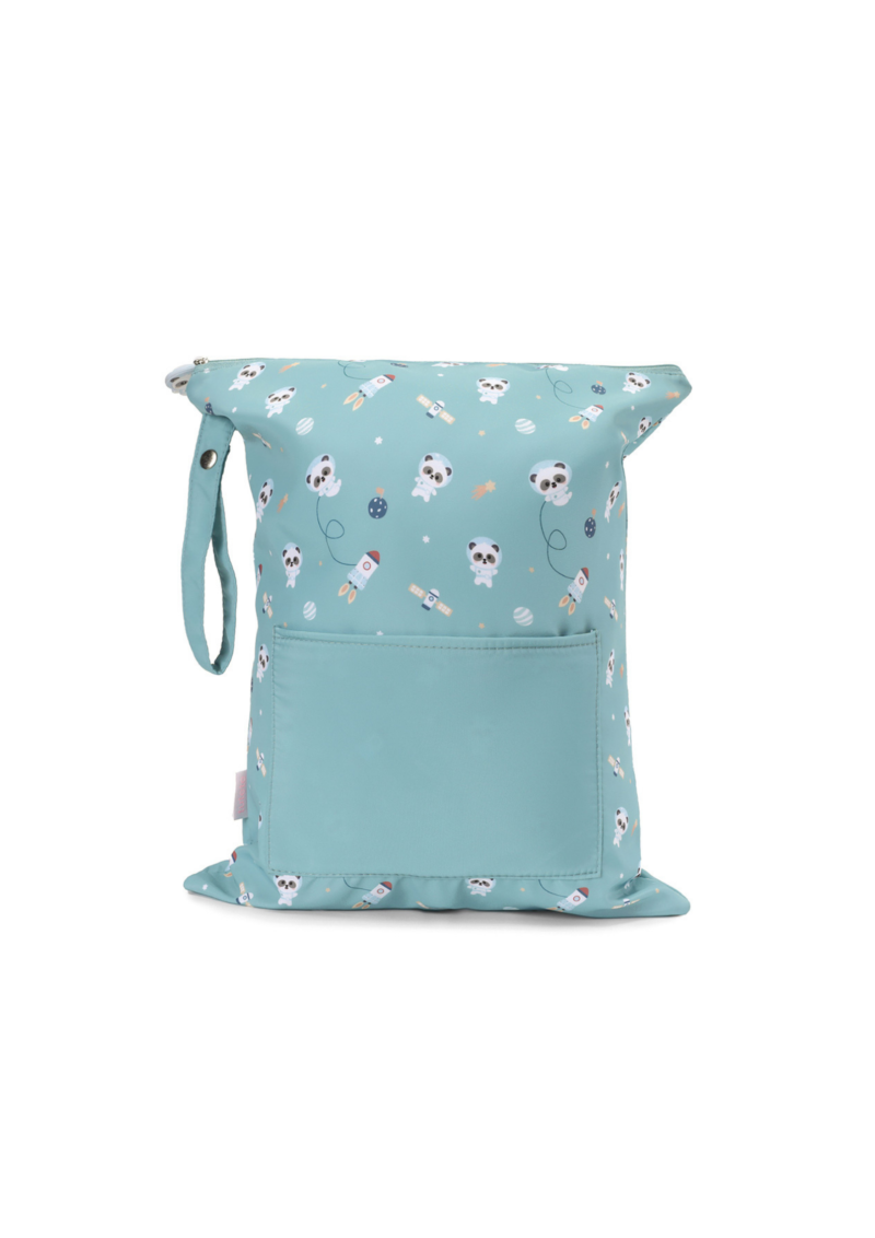 BOLSA IMPERMEABLE GRANDE PANDAS IN SPACE TUTETE