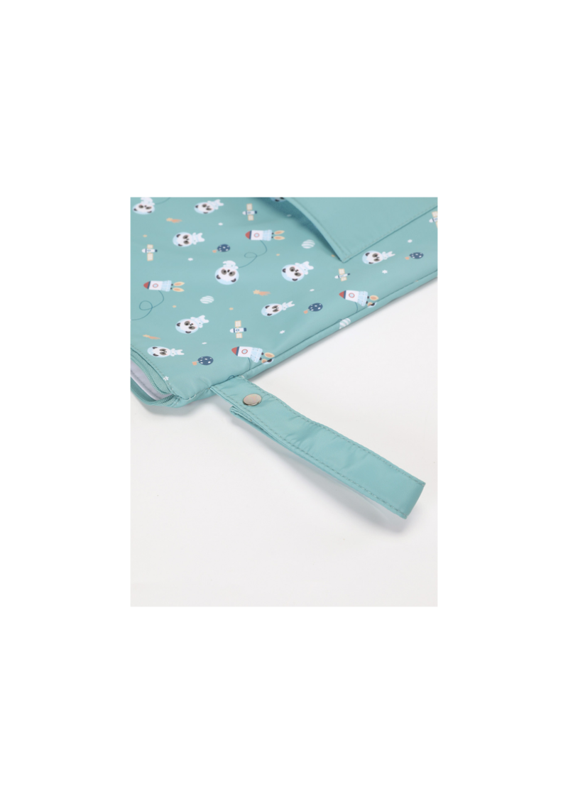 BOLSA IMPERMEABLE GRANDE PANDAS IN SPACE TUTETE