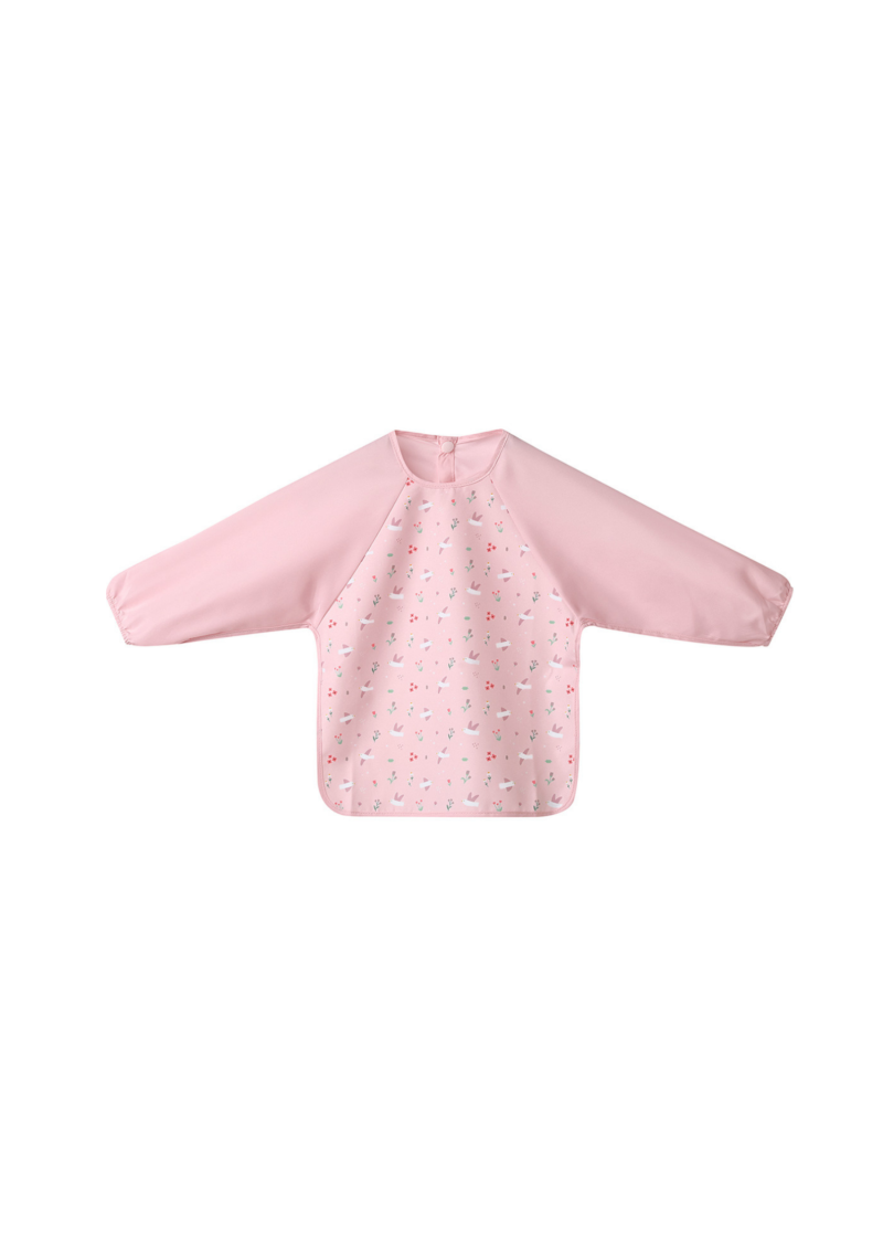 BABERO CON MANGAS BLOSSOM BIRDS TUTETE