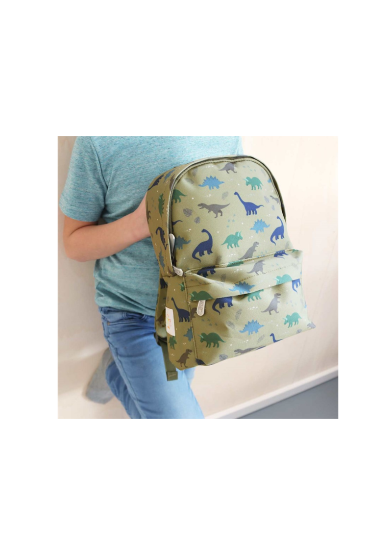 MOCHILA DINOSAURIOS A LITTLE LOVELY COMPANY