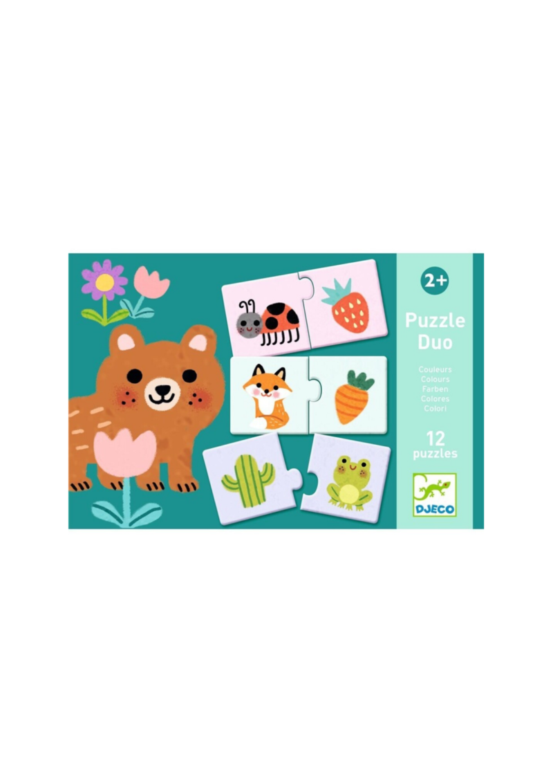 PUZZLE DUO COLORES DJECO