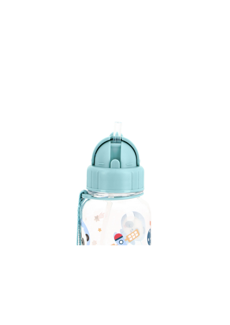 BOTELLA PLÁSTICO 500 ml PANDAS IN SPACE TUTETE