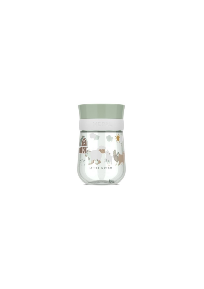 VASO ANTIDERRAME 360º MIO 300 ML PEQUEÑA GRANJA