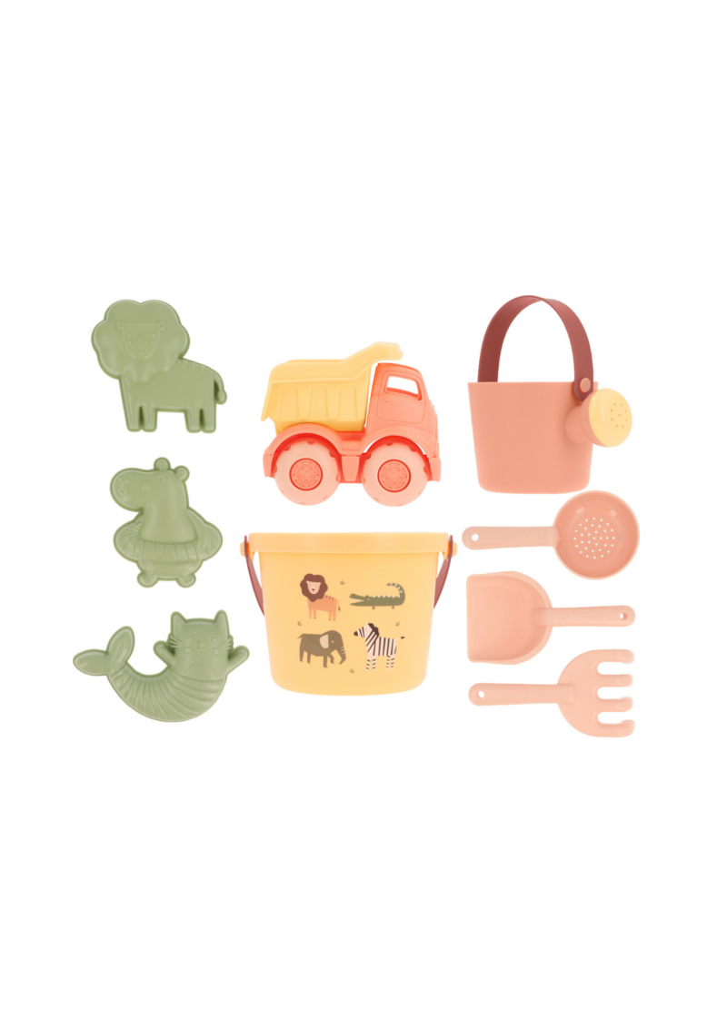 SET DE JUGUETES DE PLAYA WILD ANIMALS